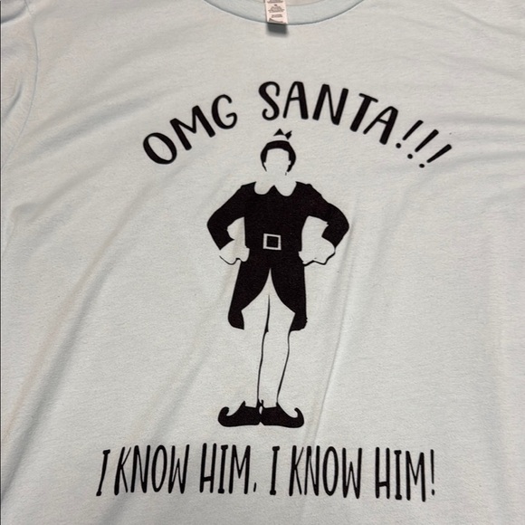 Light Blue Graphic T-Shirt size XL - Picture 2 of 6